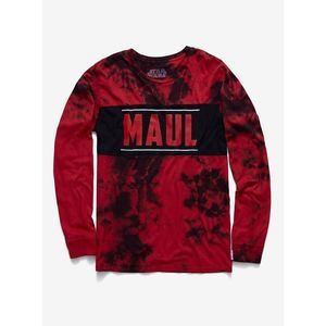 Star Wars: The Clone Wars Darth Maul Tie-Dye Long-Sleeve T-Shirt (Med)